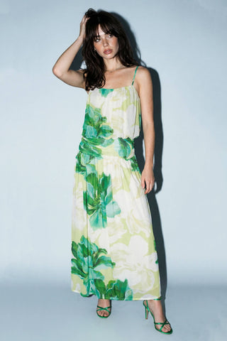 The Jade Floral Dress