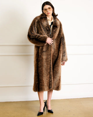 Anastasia Faux Fur Coat