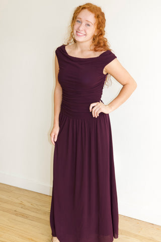 Jacklynn Dress in Plum