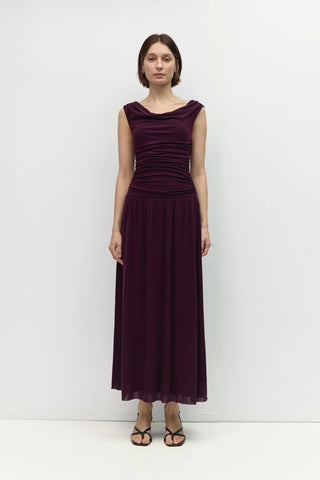 Jacklynn Dress in Plum