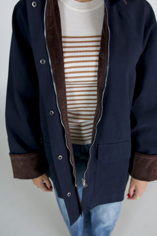 Lucy Corduroy Detail Jacket