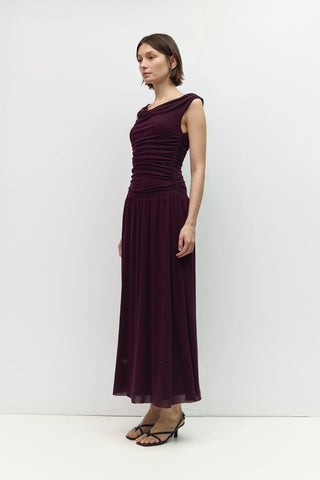 Jacklynn Dress in Plum