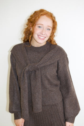 The Kennedy Sweater - Espresso
