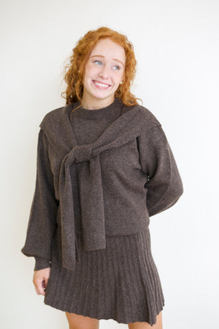 The Kennedy Sweater - Espresso