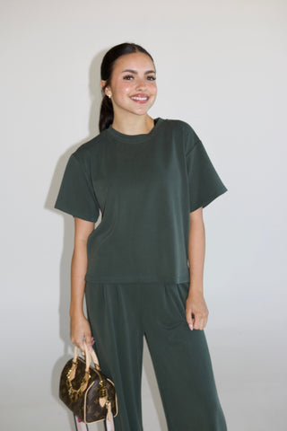 Kyla Pant in Evergreen