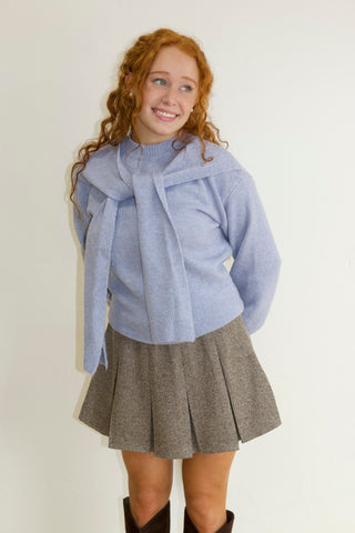 The Kennedy Sweater Sky Blue