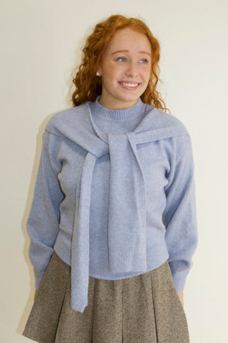 The Kennedy Sweater Sky Blue