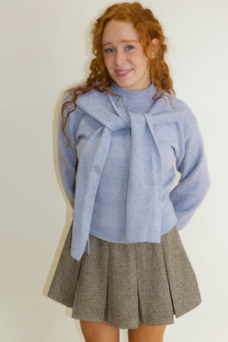 The Kennedy Sweater Sky Blue