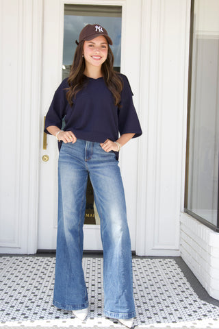 Lawrence Collar Knit Top