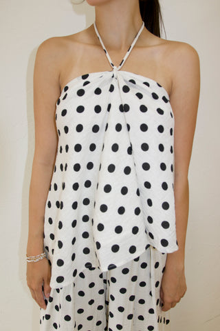 Stella Polka Dot Hatler Top