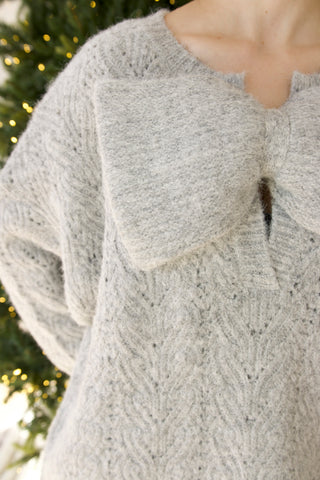 Sophie Bow Sweater Dress