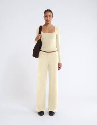 Kia Lounge Top in Lemon Sorbet